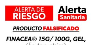 Cofepris emite alerta sanitaria por falsificación de medicamento Finacea®️