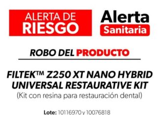 Alerta Cofepris por robo de resina para restauración dental