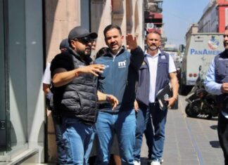 Mantiene gobierno de Morelia operativo para regular comercio en zona centro