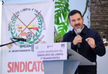 Yankel Benítez reconoce labor del Sindicato de Limpia y Transportes en su LXXXVIII aniversario