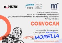 Comisión Fílmica lanza tercera edición de la convocatoria ‘Hecho en Morelia’