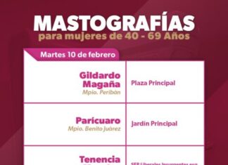 Mastografías gratuitas llegarán a seis municipios: SSM
