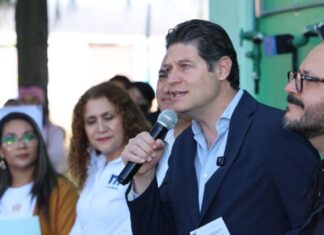 Anuncia Alfonso Martínez Alcázar nueva planta potabilizadora al Poniente de Morelia