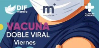 Convoca Paola Delgadillo a jornada de vacunación gratuita para prevenir sarampión y rubéola
