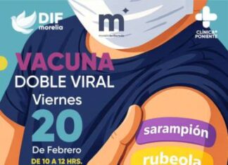 Convoca Paola Delgadillo a jornada de vacunación gratuita para prevenir sarampión y rubéola