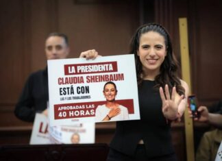 Tras aprobación de reforma, Giulianna Bugarini remarca que reducción de jornada laboral es un triunfo para la clase trabajadora