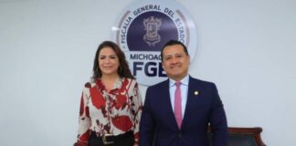 Fabiola Alanís se reúne con Fiscal Carlos Torres Piña y diputados locales para fortalecer Plan Michoacán por la Paz y la Justicia