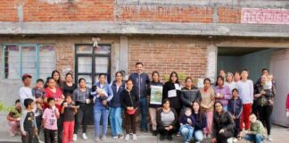 Yankel Benítez ofrece respaldo solidario a vecinos de Ampliación Gertrudis Sánchez