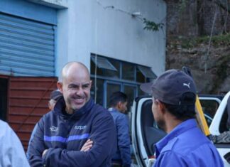 Adolfo Torres encabeza arranque de trabajos en el canal de Cointzio para fortalecer servicio