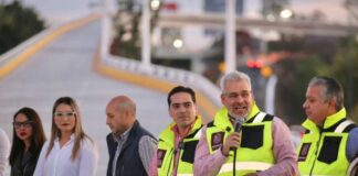 Bedolla abre a la circulación puente del distribuidor vial de la salida a Pátzcuaro