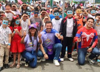 Festejo del DIF Morelia llegó a Santiago Undameo y Tenencia Morelos