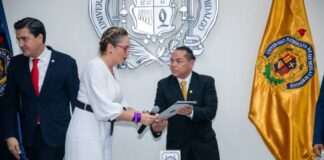 JOSÉ HERRERA CAMACHO, NUEVO DIRECTOR DEL IIAF; YARABÍ ÁVILA LE TOMA PROTESTA