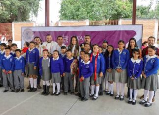 Con obras que fortalecen la educación, Mónica Valdez transforma las comunidades de Zacapu