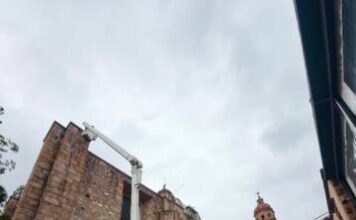 Gobierno de Morelia refuerza acciones de conservación en el Templo de San Agustín