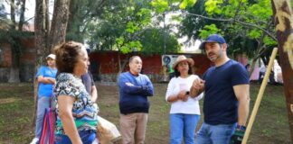 Yankel Benítez encabeza jornada ciudadana de limpieza en Lomas de Santiaguito