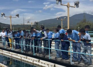 Adolfo Torres fortalece la cultura del agua con estudiantes del Cobaem