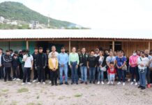 Entrega Sandra Arreola apoyos de infraestructura escolar en Morelia