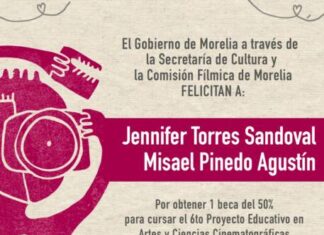 SeCultura Morelia da a conocer ganadores de becas cinematográficas