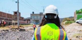 Supervisa Mónica Valdez Pulido avance de obras que transforman la infraestructura de Zacapu