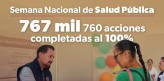 SSM atendió a más de 379 mil personas durante Semana Nacional de Salud