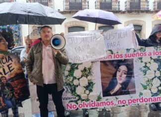 Familia de Valeria se manifiesta en el Congreso de Michoacán; piden apoyo para lograr justicia por el feminicidio de la adolescente