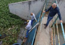 Adolfo Torres encabeza recorrido por cárcamos para fortalecer respuesta ante lluvias