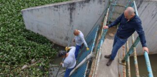 Adolfo Torres encabeza recorrido por cárcamos para fortalecer respuesta ante lluvias