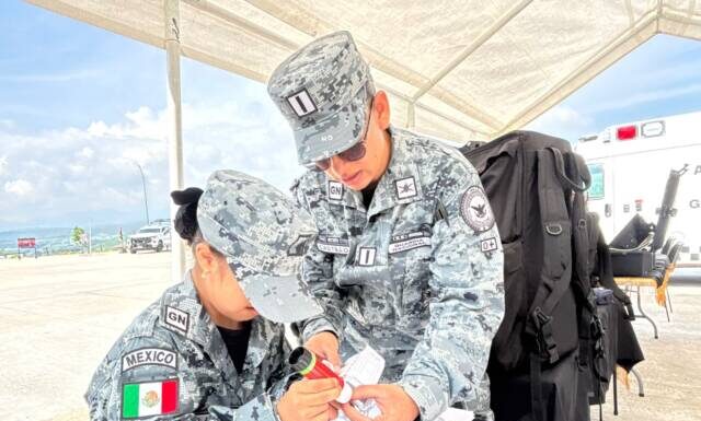 Camila es nombrada “Guardia Honoraria” en cuartel Tarímbaro de la Guardia Nacional