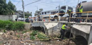 Gobierno de Morelia realiza limpieza del Dren Barajas
