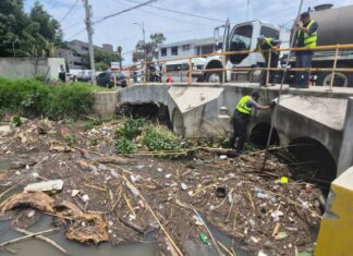 Gobierno de Morelia realiza limpieza del Dren Barajas