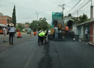Reencarpetamiento de Avenida Quinceo mejora la movilidad al Norte de Morelia