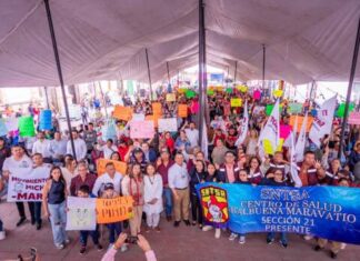 Desde Maravatío, Torres Piña llama a cerrar filas en la defensa de la soberanía nacional