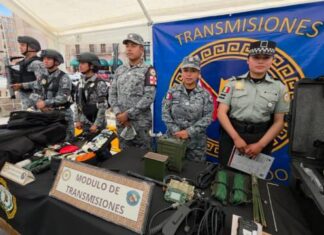 Guardia Nacional fortalece cercanía con la ciudadanía mediante exposición militar en la Plaza de Armas de Morelia