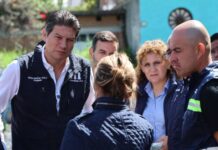 Continúan labores de limpieza y apoyo en colonias afectadas por lluvias