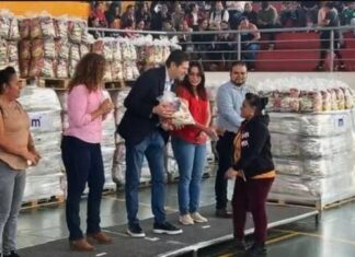 Arranca Ayuntamiento de Morelia, entrega de apoyos alimentarios a jefas de familia