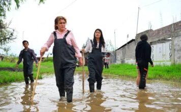 Gobierno de Morelia brinda apoyo a familias afectadas por lluvias en colonia Benito Juárez