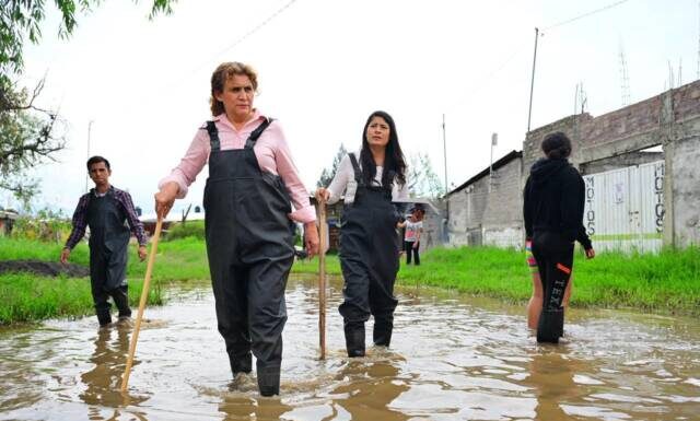 Gobierno de Morelia brinda apoyo a familias afectadas por lluvias en colonia Benito Juárez