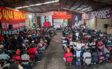 Gladyz Butanda y habitantes de Maravatío pactan defensa de la soberanía nacional