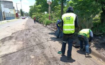 Gobierno de Morelia mantiene labores de bacheo en distintos puntos del municipio