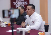 En Apatzingán, prevenir el delito e impartir justicia es defender la soberanía de Michoacán: Torres Piña