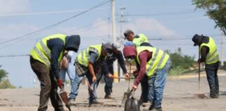 Gobierno de Morelia realiza jornadas permanentes de bacheo en distintos puntos de la ciudad