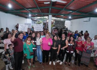 Cercana y en territorio, Gladyz Butanda defiende la transformación y la soberanía nacional