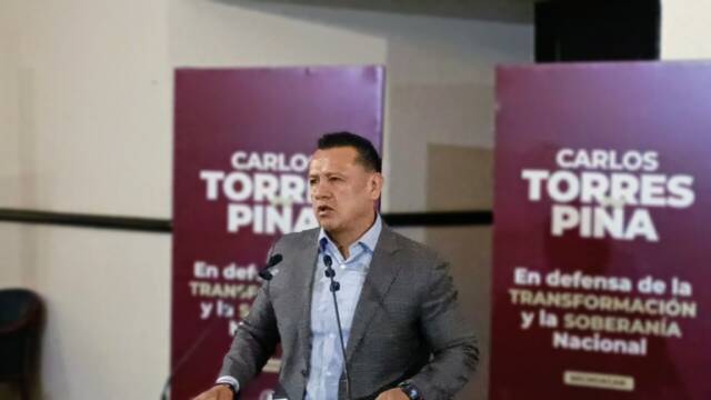 Campañas en mi contra reflejan el crecimiento de nuestro proyecto; no caeré en provocaciones: Carlos Torres Piña