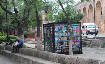 Cabinas de Lectura ‘Morelia se Lee’ superan expectativas de préstamo en exitoso arranque