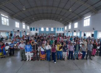 Gladyz Butanda recoge propuestas de productores michoacanos para consolidar la 4T en el campo