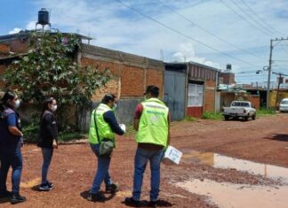 Despliega SSM brigada sanitaria en Pátzcuaro para prevenir riesgos de salud tras lluvias