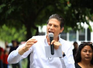 Con activación familiar, Alfonso Martínez inaugura parque lineal de Avenida Quinceo