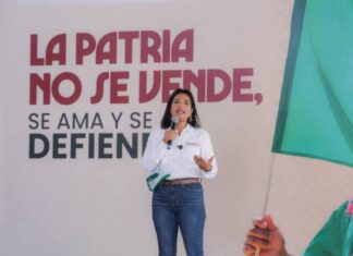Erendira Isauro fortalece en Coeneo la defensa de la soberanía nacional