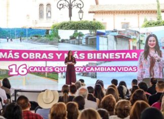 Zacapu es hoy otro, la transformación es una realidad gracias a obras y acciones, las familias viven mejor y con seguridad: Mónica Valdez