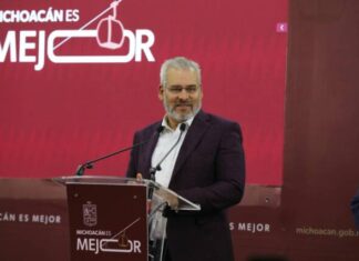 Anuncia Bedolla Centro Regional de Fusión de Inteligencia en Uruapan para combatir la extorsión